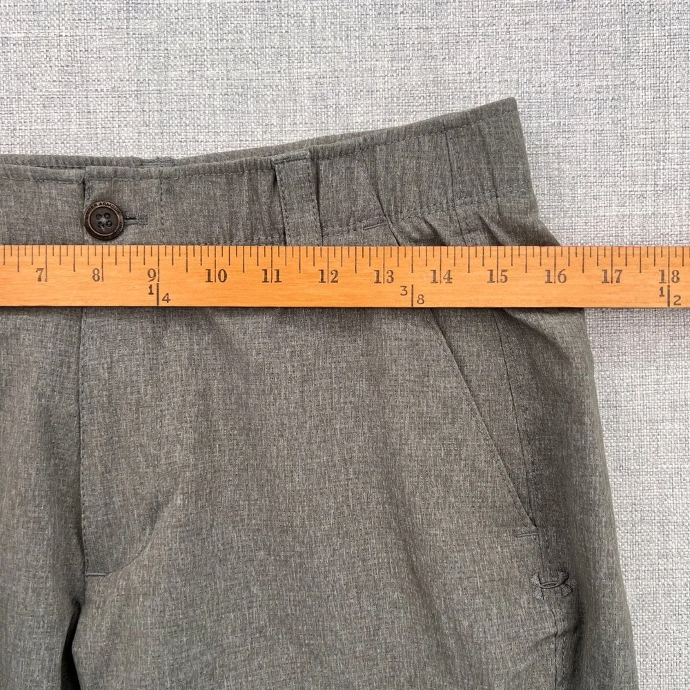 Under Armour Match Play Vented Golf Pants‎ Men 32x32 Gray Performance Tech